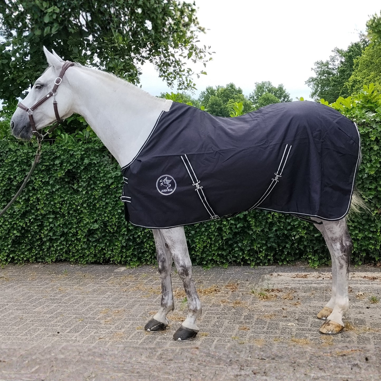 Zomerstaldeken 1200D Ripstop – Voorzijde met Gespsluiting