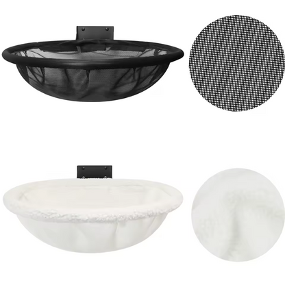 Wandmontierte Katzenhängematte