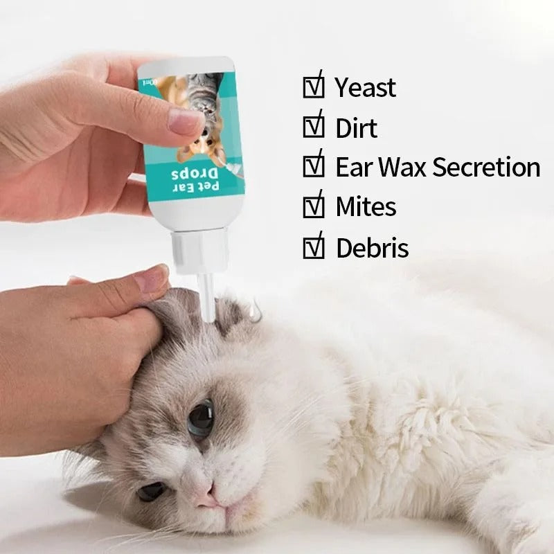 Pet Ear Cleaning Drops